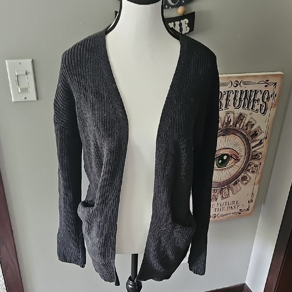 Universal Thread Black Cardigan Sweater